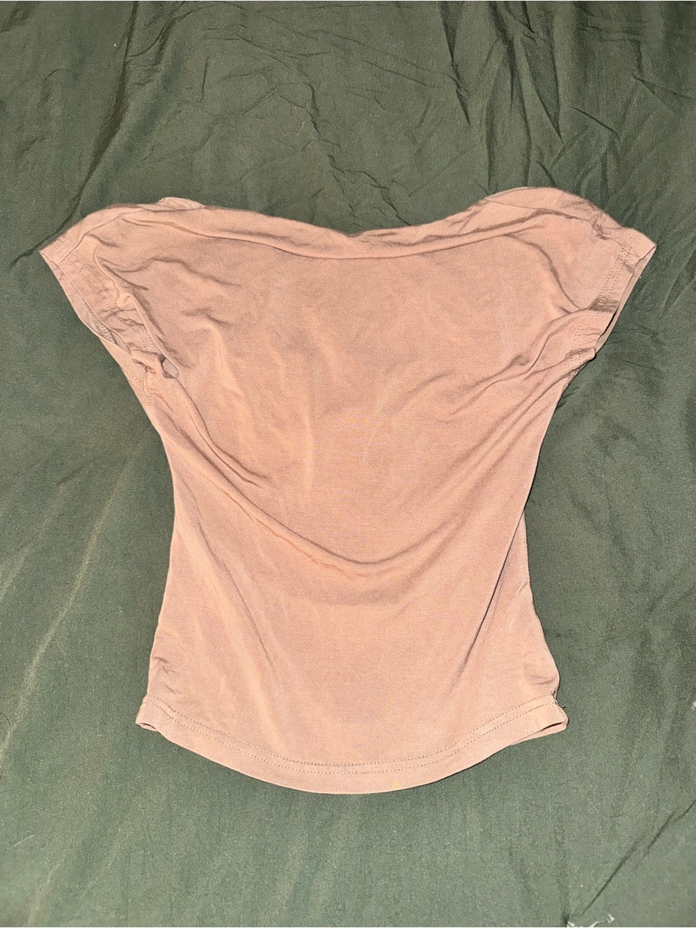 Women’s Off-Shoulder Top in Mauve Pink